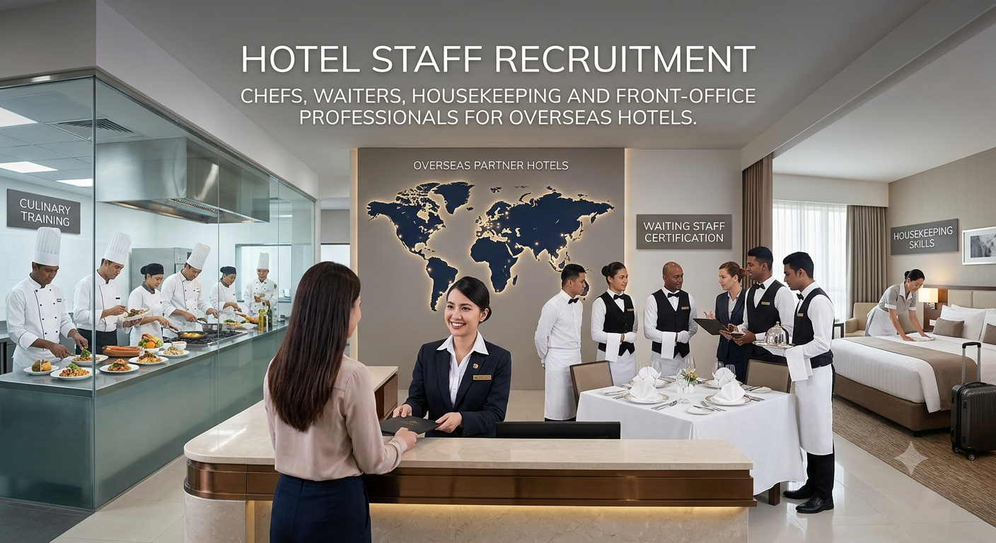 Hotel hospitality staff
